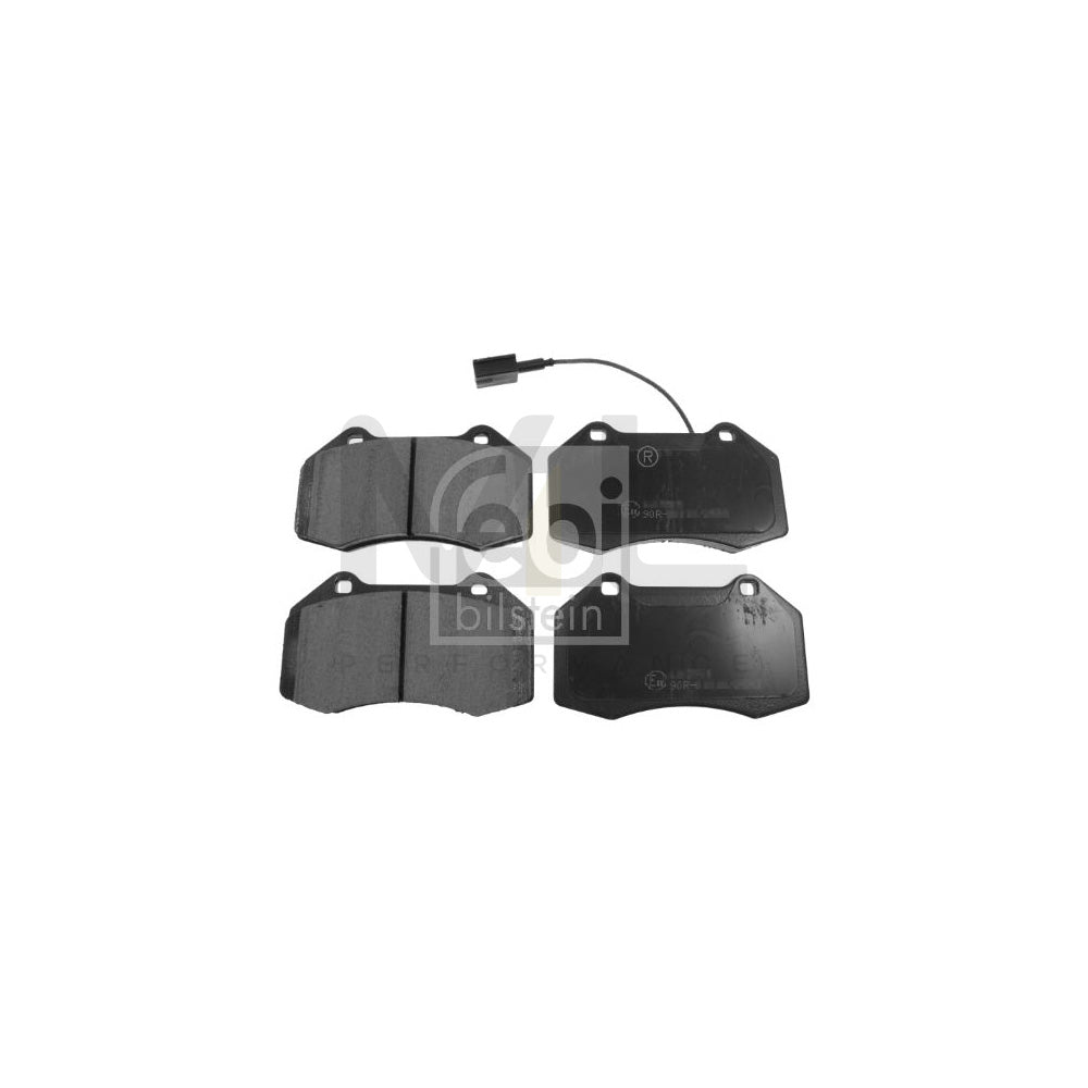 Febi Bilstein 116011 Brake Pad Set Front Axle, Incl. Wear Warning Contact