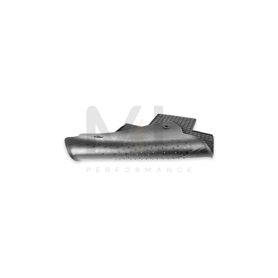 HEYNER PREMIUM OEM 737660 Floor mat set Elastomer, Quantity: 4, Black
