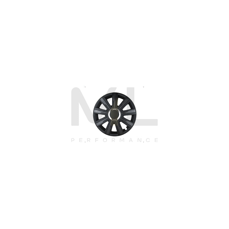 LEOPLAST MIRAGE CARBON 16 Wheel trims 16 Inch Carbon