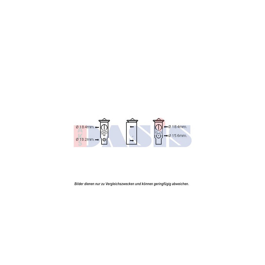AKS Dasis 840244N AC Expansion Valve