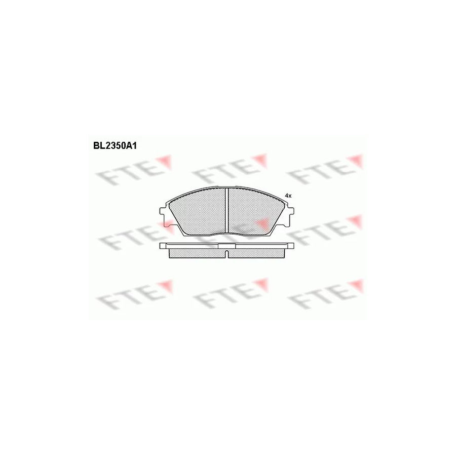 FTE Bl2350A1 Brake Pad Set