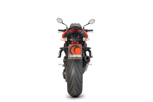 Scorpion RTR70SESEO Triumph Speed Triple 1050 Serket Taper Slip-On - Brushed Stainless Steel Sleeve | ML Performance US US