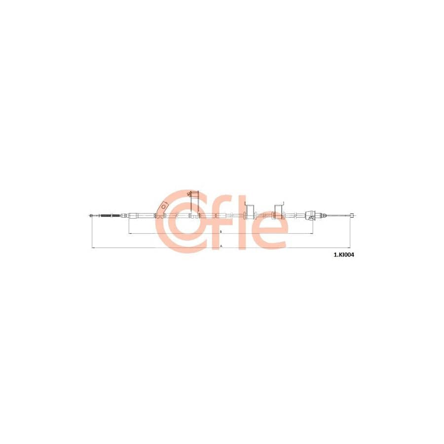 COFLE 463.1 Throttle Cable