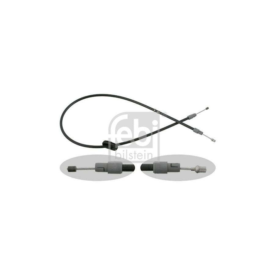 Febi Bilstein 22319 Hand Brake Cable Suitable for Mercedes-Benz E-Class
