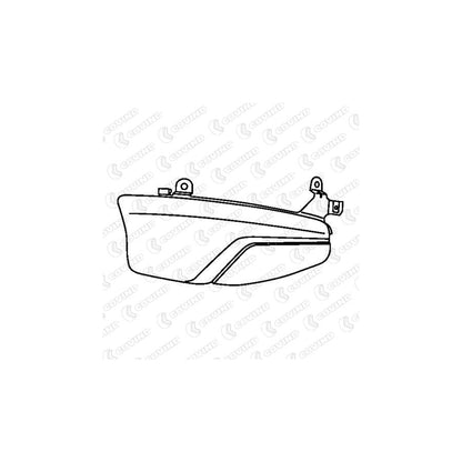 Covind 146/166 Air Deflector, Driver Cab