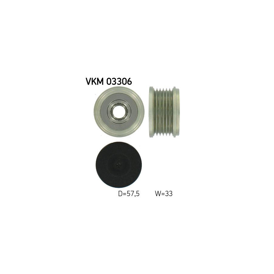Skf Vkm 03306 Alternator Freewheel Clutch | ML Performance US Car Parts