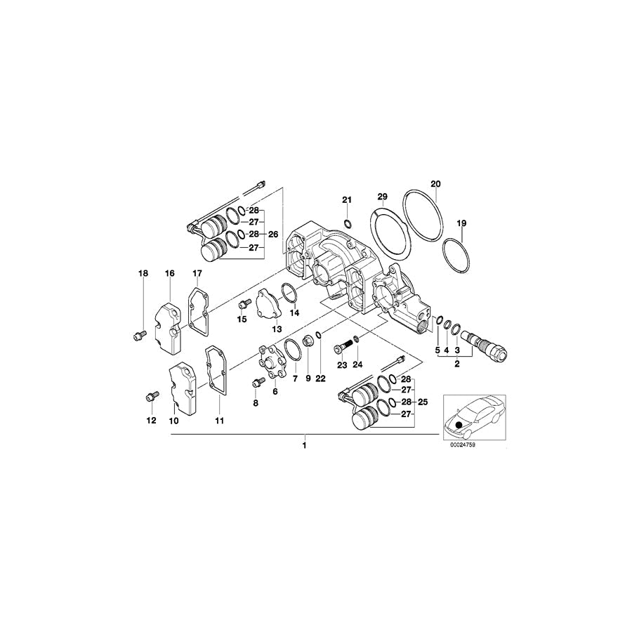 Genuine BMW 11361404294 E36 Cover (Inc. M3 & Z3 M) | ML Performance US Car Parts