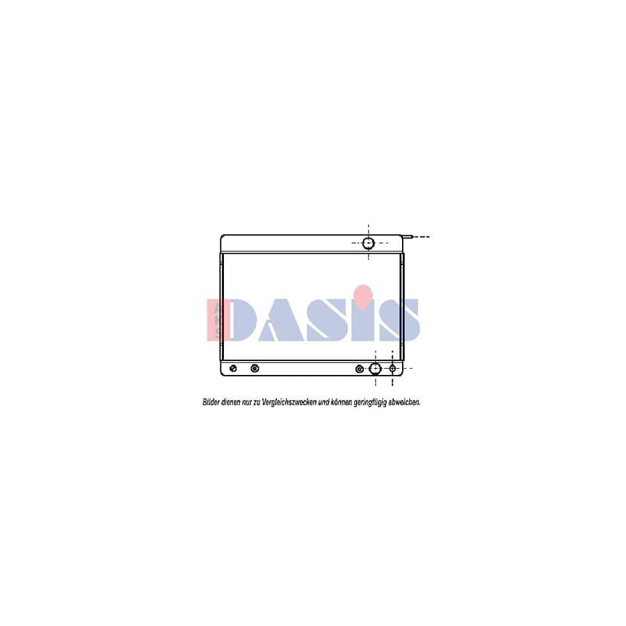 AKS Dasis 370310N Engine Radiator