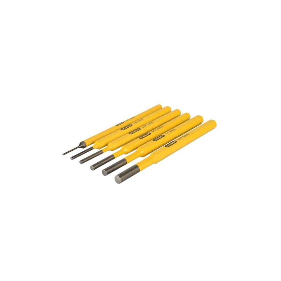 STANLEY® STA418226 Parallel Pin Punch Set, 6 Piece