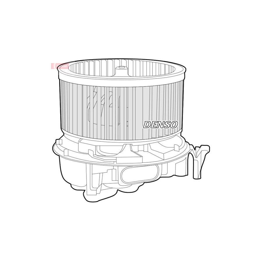 DENSO DEA23013 Interior Blower for Renault Modus / Grand Modus (F, Jp)