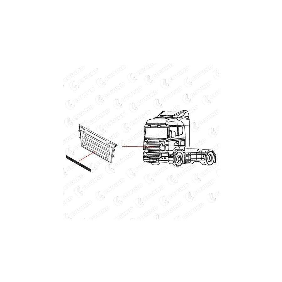 Covind Scr/148 Radiator Grille
