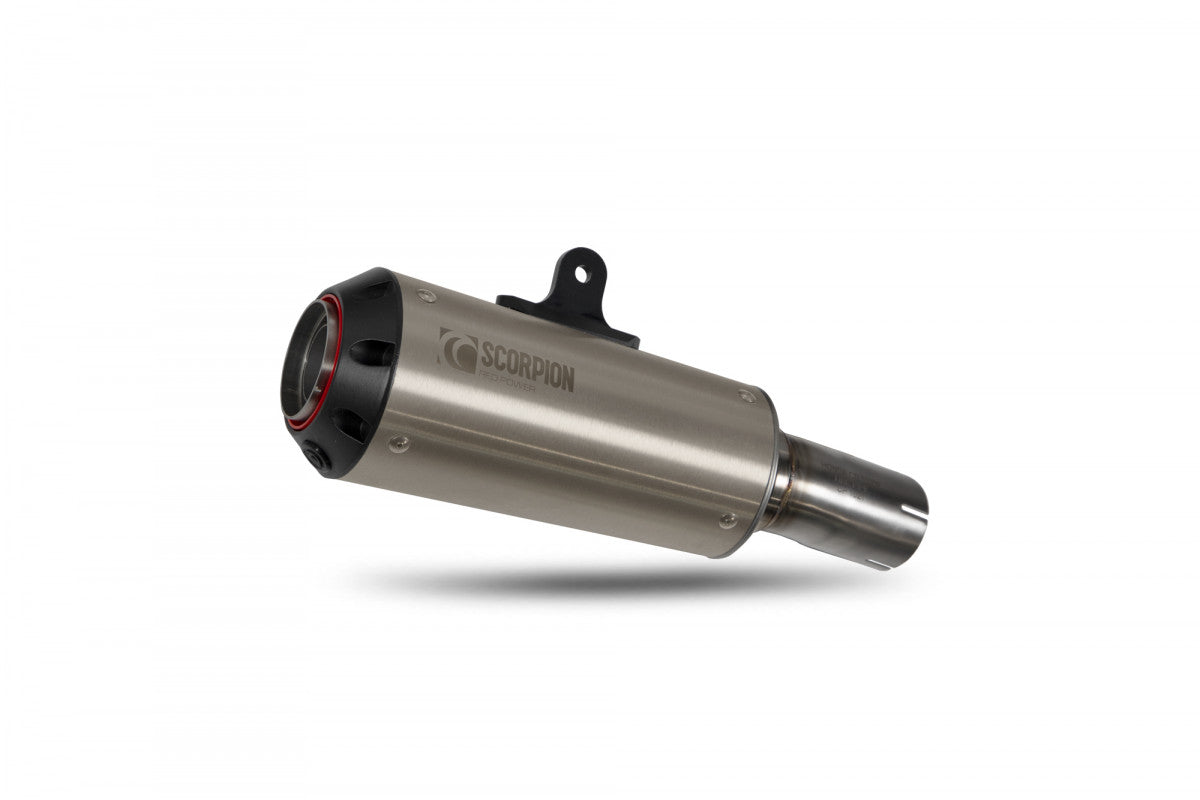 Scorpion PHA187TEO Honda CB1000 R Red Power Slip-On - Titanium Sleeve | ML Performance US US