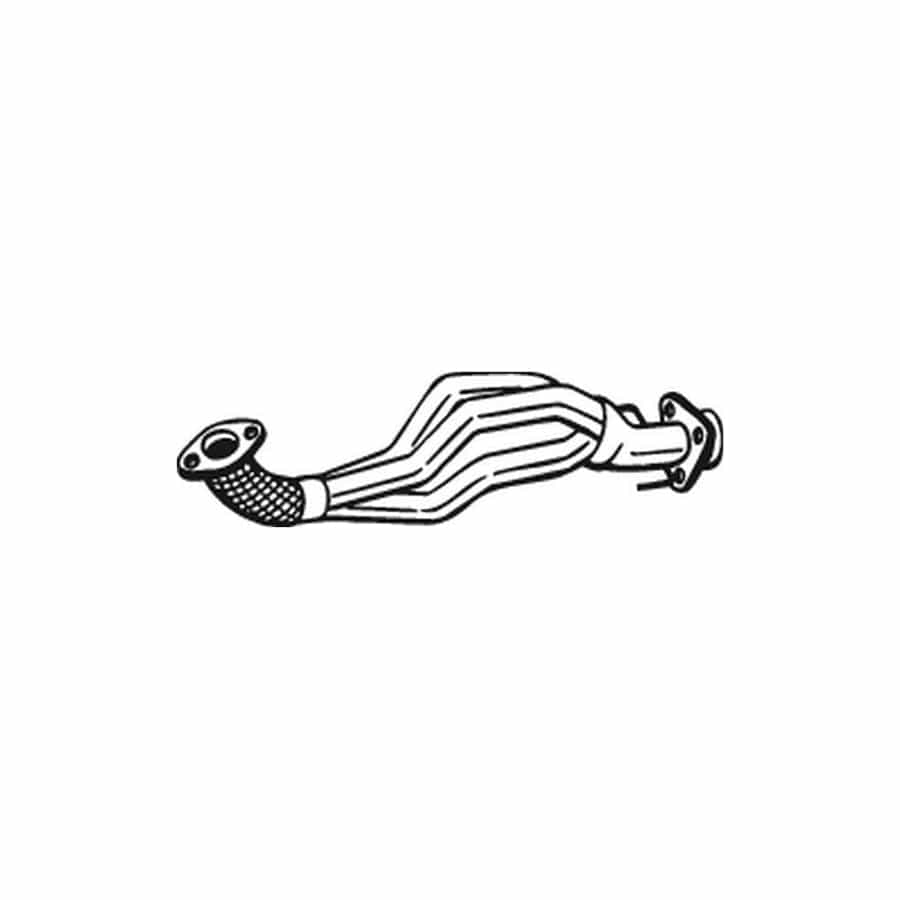 Bosal 800-101 Exhaust Pipe for Ford Transit Mk6 Platform / Chassis (V347, V348)
