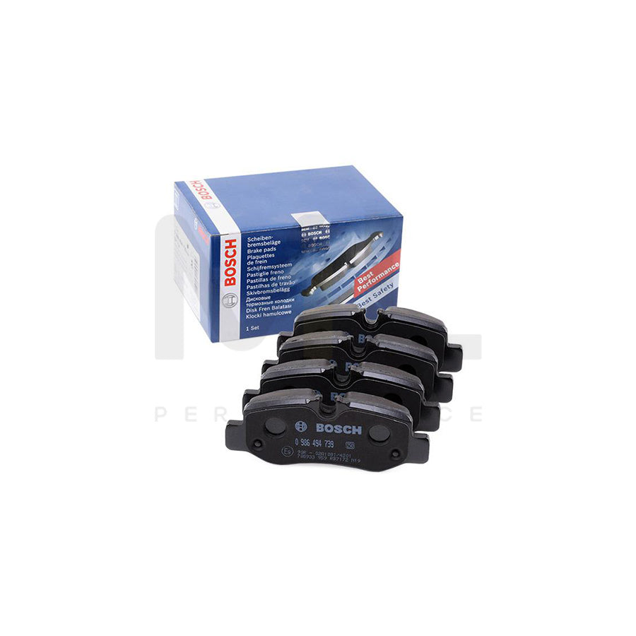 Bosch 0986494739 Brake Pad Set BP1754 | ML Performance Car Parts