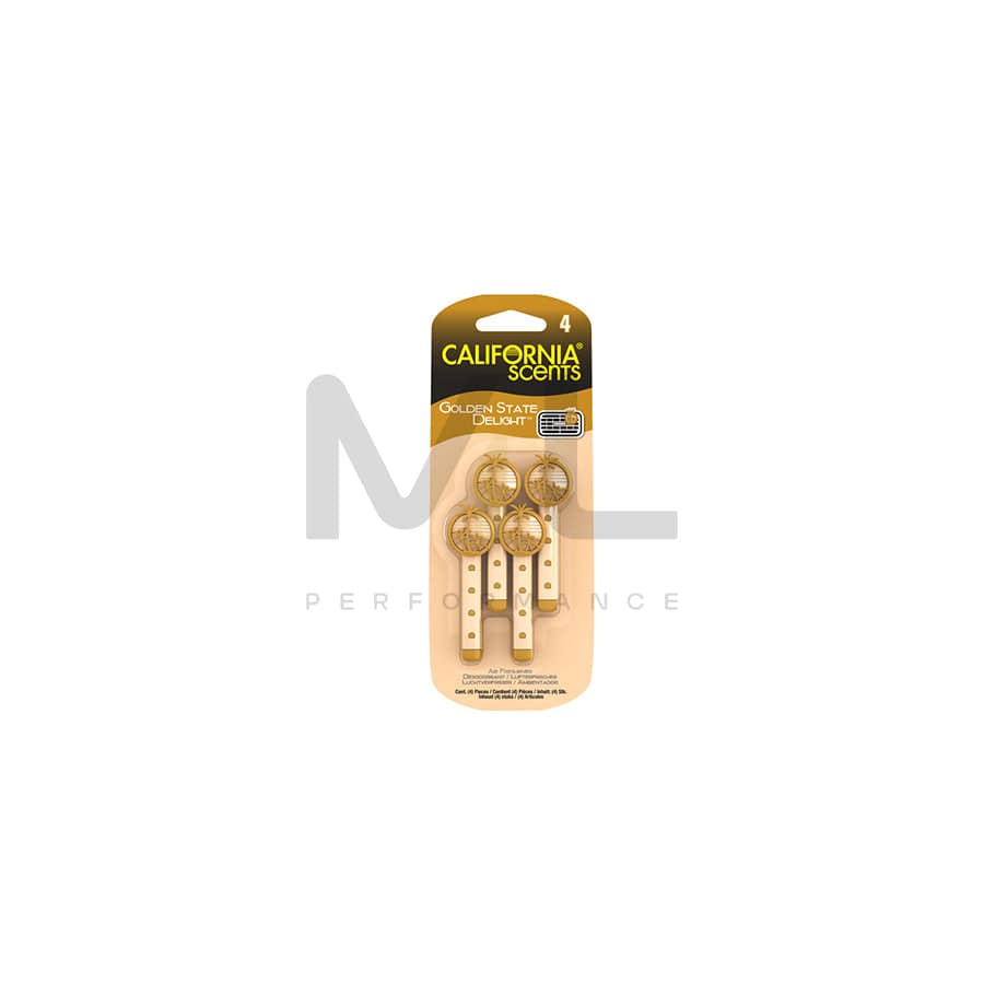California Scents Car Air Freshener - Golden State Delight