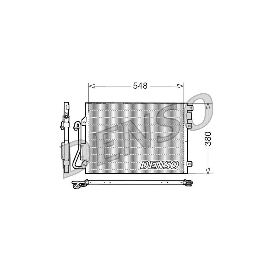 DENSO DCN23008 Air Conditioning Condenser