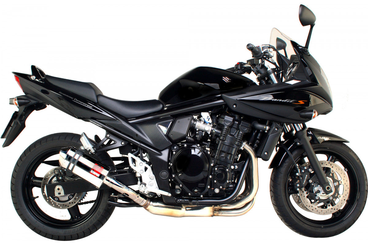 Scorpion ESI99SSO Suzuki Carbine Slip-On - Polished Stainless Steel Sleeve (GSF650 Bandit / GSF1250 Bandit) | ML Performance US US