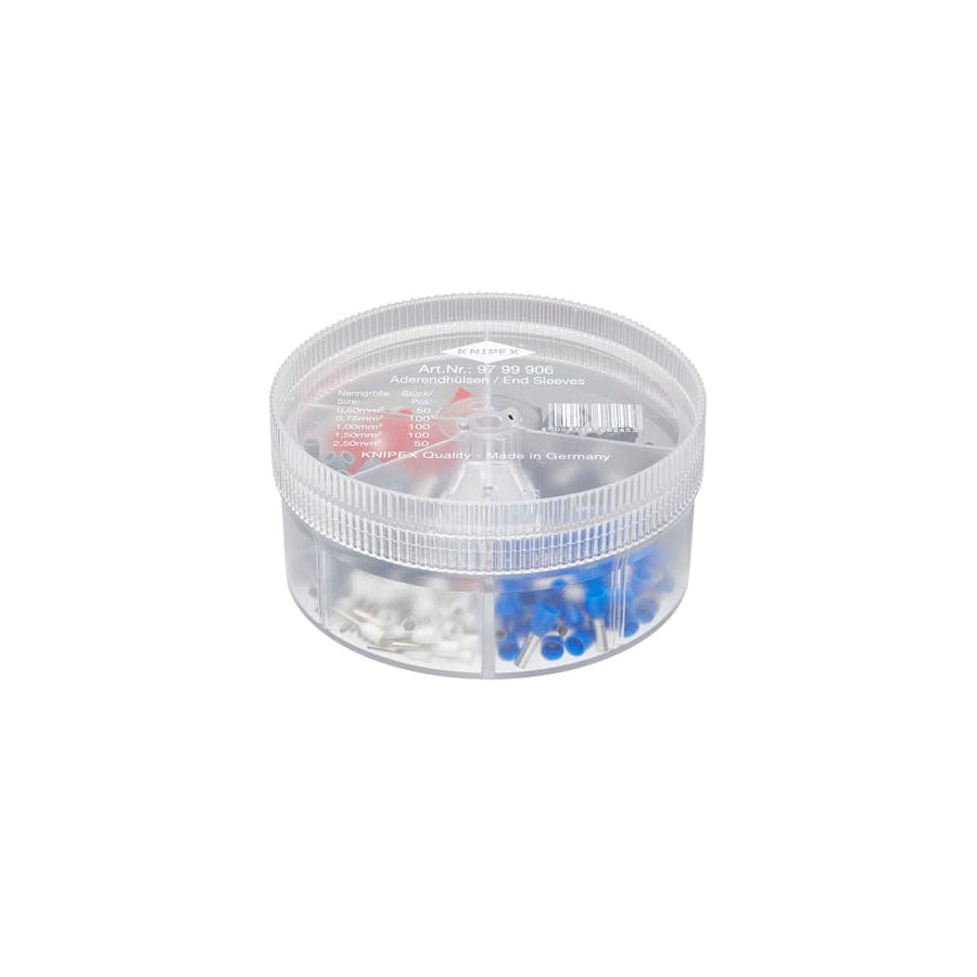 Knipex KPX9799906 Bootlace Ferrule Kit, 400 Piece