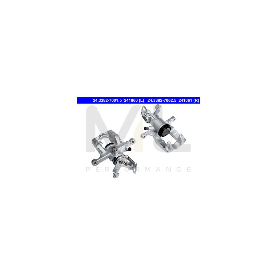 ATE 24.3382-7002.5 Brake Caliper without holder