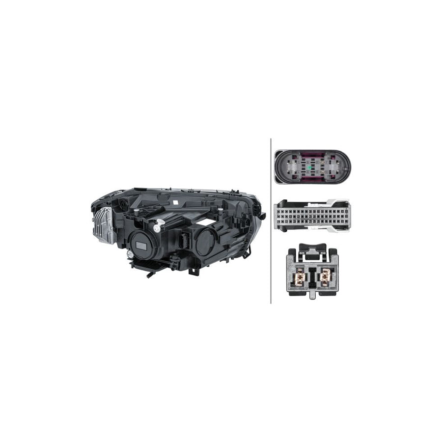 Hella 1LX 014 530-331 Headlight Suitable For Mercedes-Benz Eqa (H243)