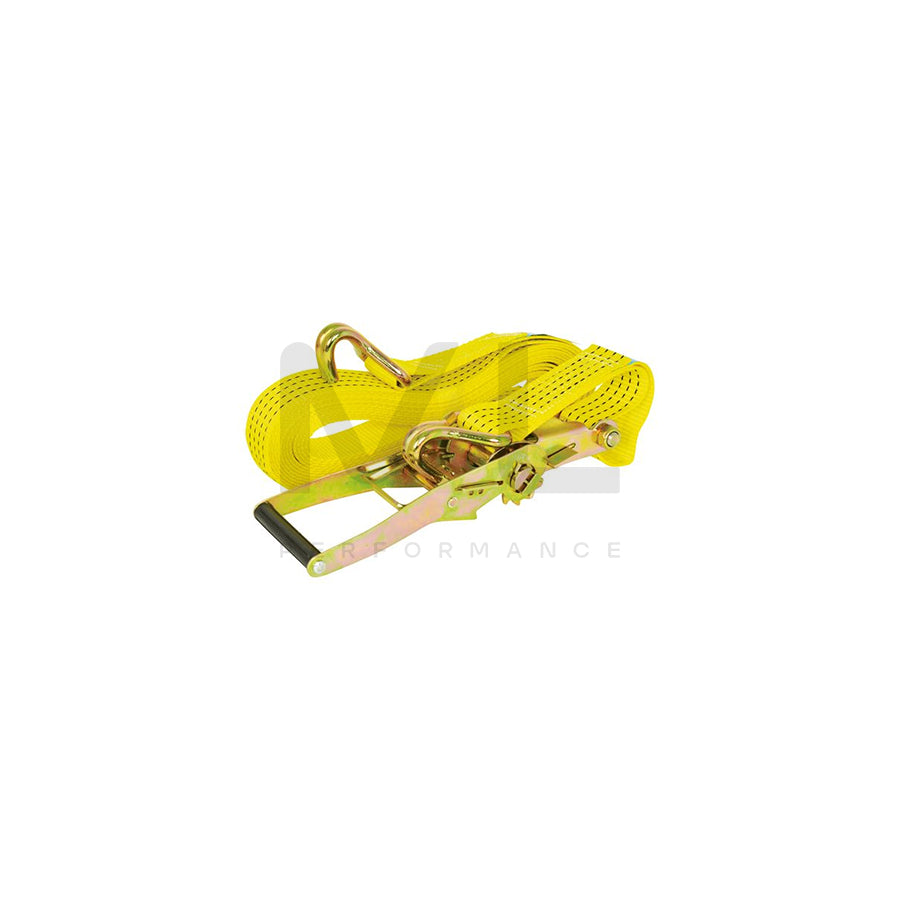 CARPOINT 0928053 Tie down strap Yellow, 9 m, 50 mm, 2000 kg