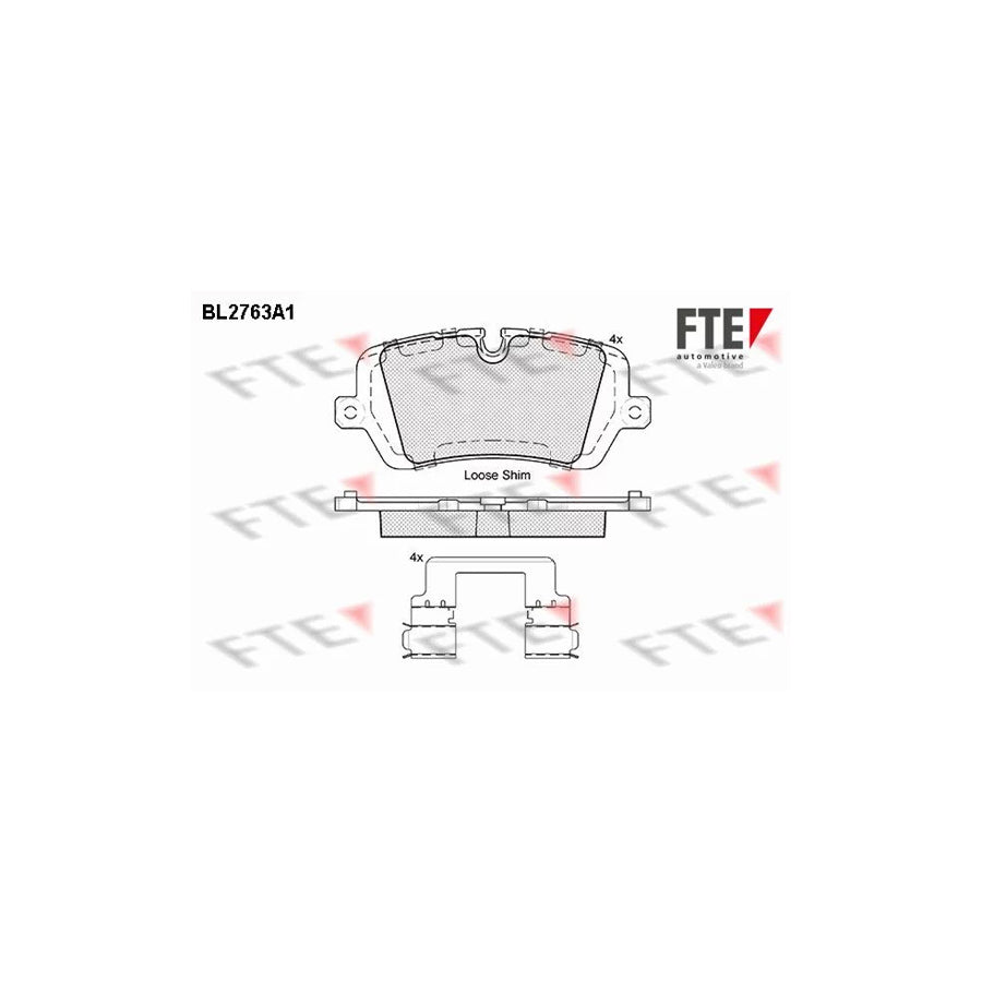 FTE 9010970 Brake Pad Set