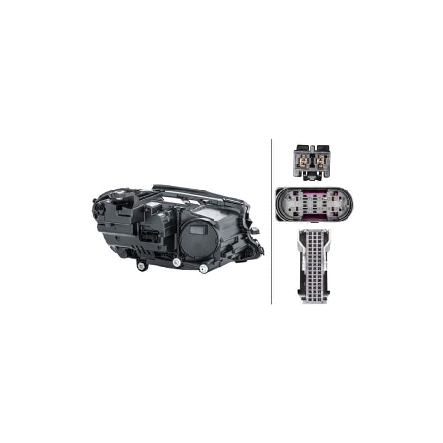 Hella 1LX 014 215-331 Headlight Suitable For Mercedes-Benz E-Class