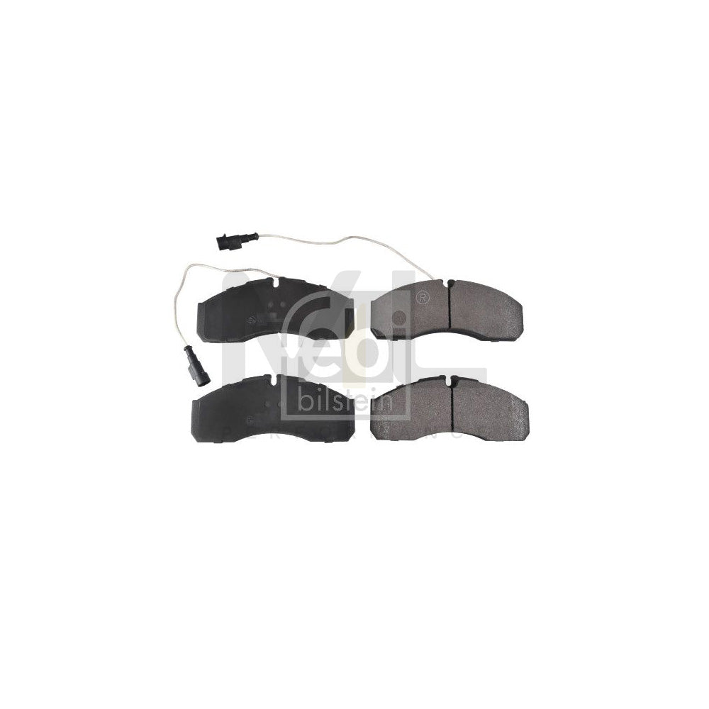 Febi Bilstein 116407 Brake Pad Set Front Axle, Incl. Wear Warning Contact