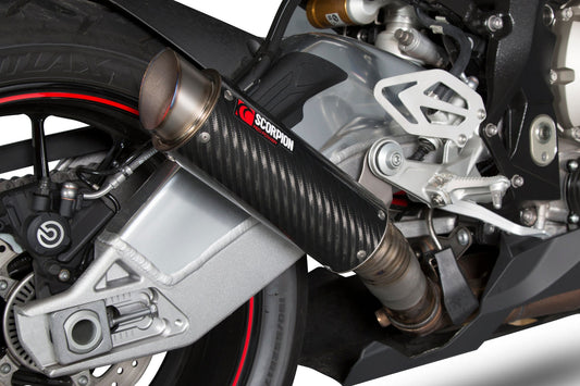 Scorpion BM1001CEM BMW S1000 RR Rp1-Gp Slip-On - Carbon Fibre Sleeve | ML Performance US US