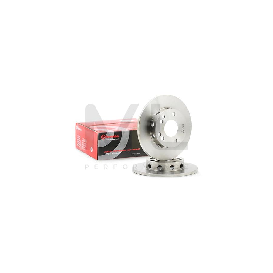 BREMBO 08.2950.24 Brake Disc suitable for MERCEDES-BENZ 190 (W201) Solid, with bolts/screws | ML Performance Car Parts
