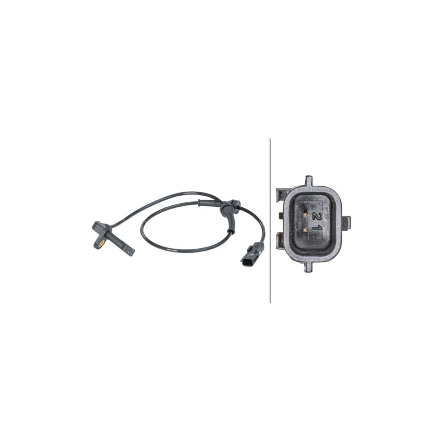 Hella 6PU 012 679-911 Abs Sensor For Renault Master
