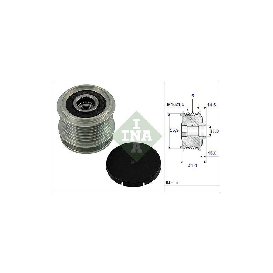 Ina 535 0010 10 Alternator Freewheel Clutch | ML Performance US Car Parts