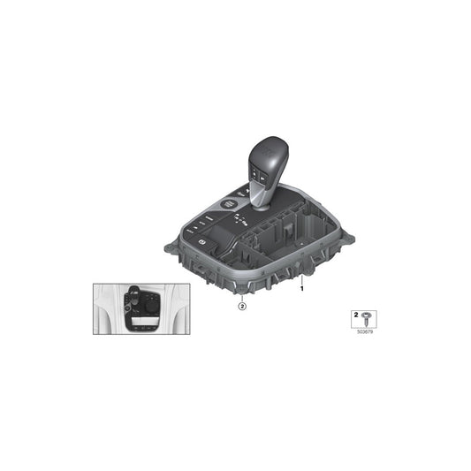 Genuine BMW 61319503027 F92 F93 F91 Control Panel Center Console (Inc. M8) | ML Performance US Car Parts