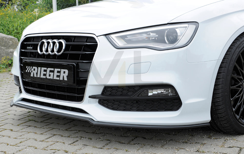 Rieger 00056799 Audi 8V Front Splitter (A3 & S3) 7 | ML Performance UK Car Parts
