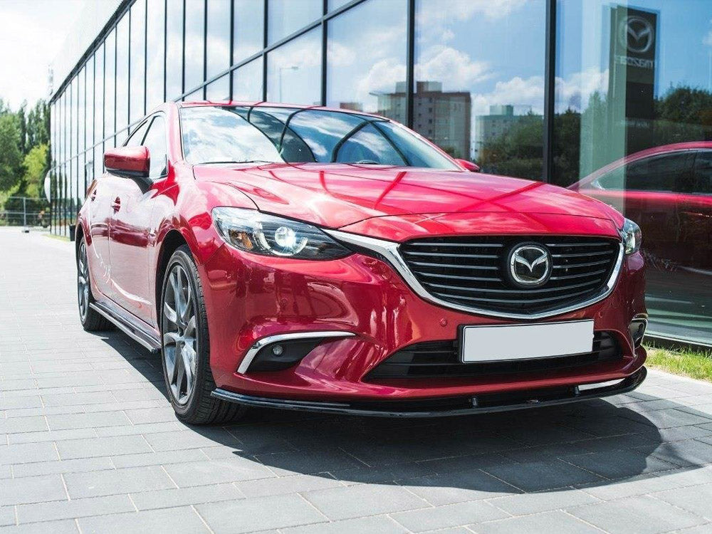 Maxton Design Mazda 6 Gj (MK3) Facelift Front Splitter V.1
