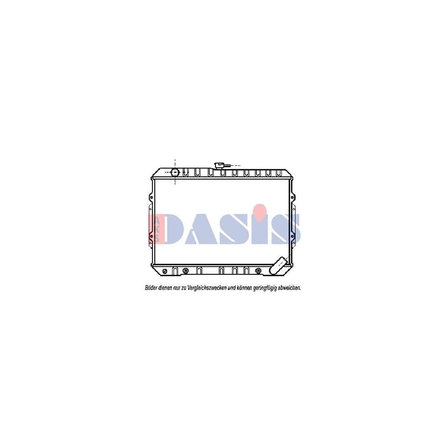 AKS Dasis 140820N Engine Radiator for Mitsubishi Pajero / Shogun