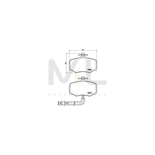 Brembo P 36 005 Brake Pad Set | ML Performance Car Parts