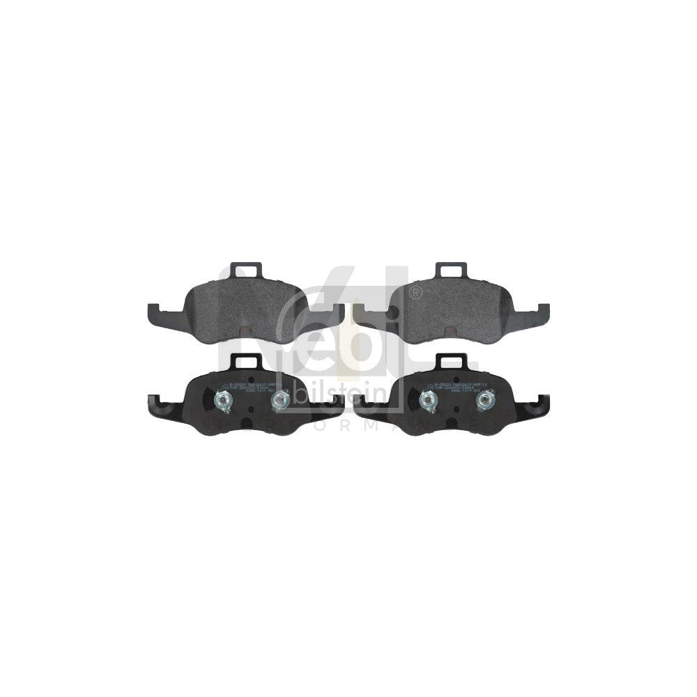 Febi Bilstein 175271 Brake Pad Set For Audi Tt Front Axle, Prepared For Wear Indicator