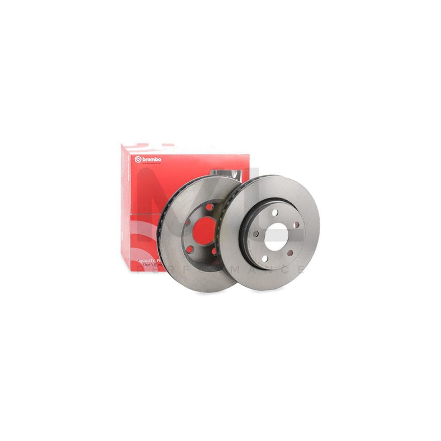 BREMBO COATED DISC LINE 09.C003.11 Brake Disc for JEEP Wrangler III Off-Road (JK) Internally Vented, Coated, High-carbon | ML Performance Car Parts
