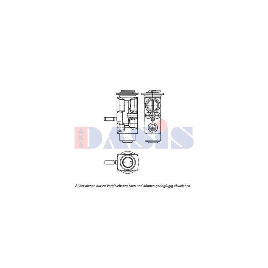 AKS Dasis 840249N AC Expansion Valve for Smart Fortwo