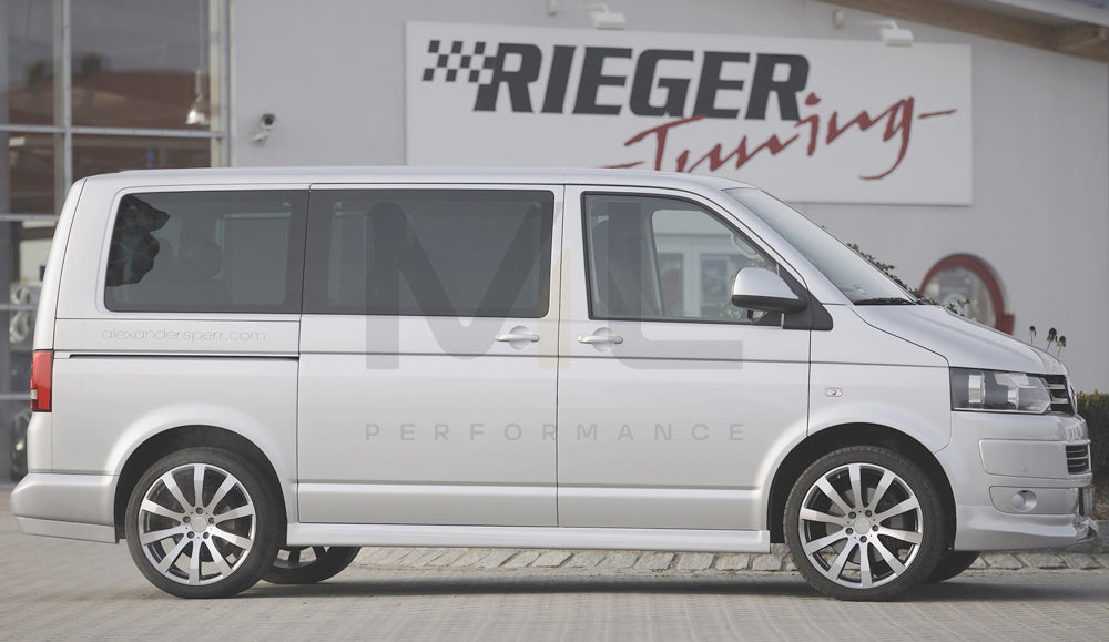 Rieger 00059253 VW T5 Rear Diffuser 6 | ML Performance UK Car Parts