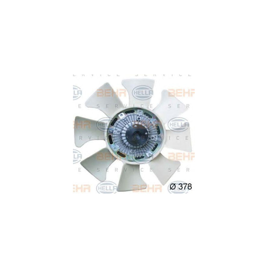 Hella 8MV 376 734-281 Fan, Radiator