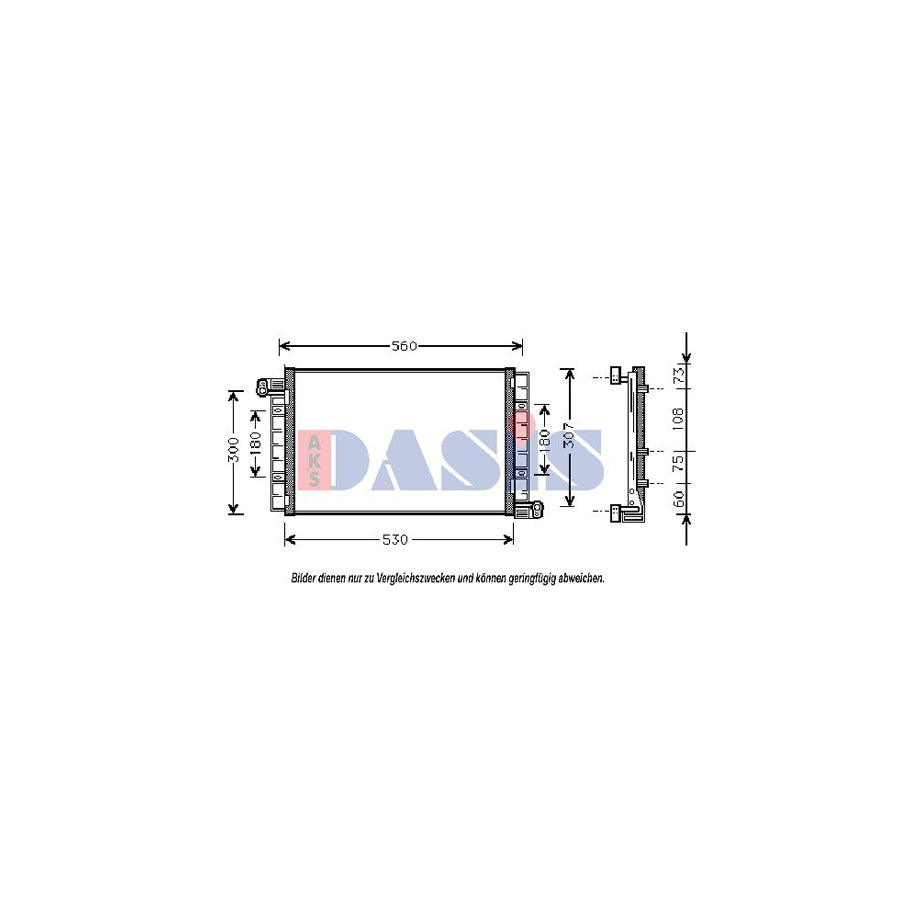 AKS Dasis 082003N Air Conditioning Condenser