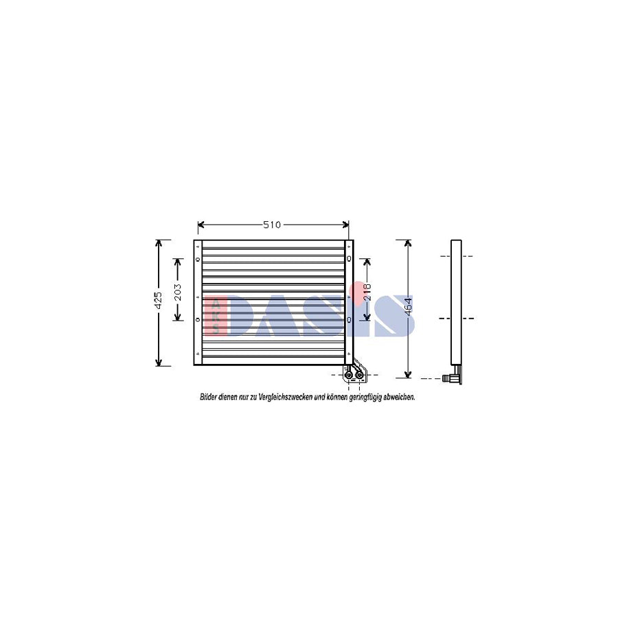 AKS Dasis 082010N Air Conditioning Condenser