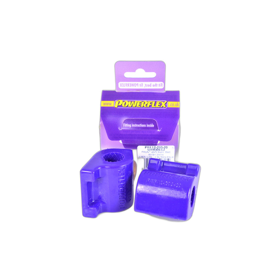 Powerflex PFF12-203-20 Citroen Front Anti Roll Bar Bush 20mm (Inc. C3 & C2) | ML Performance UK Car Parts