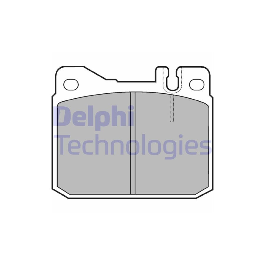 Delphi Lp427 Brake Pad Set