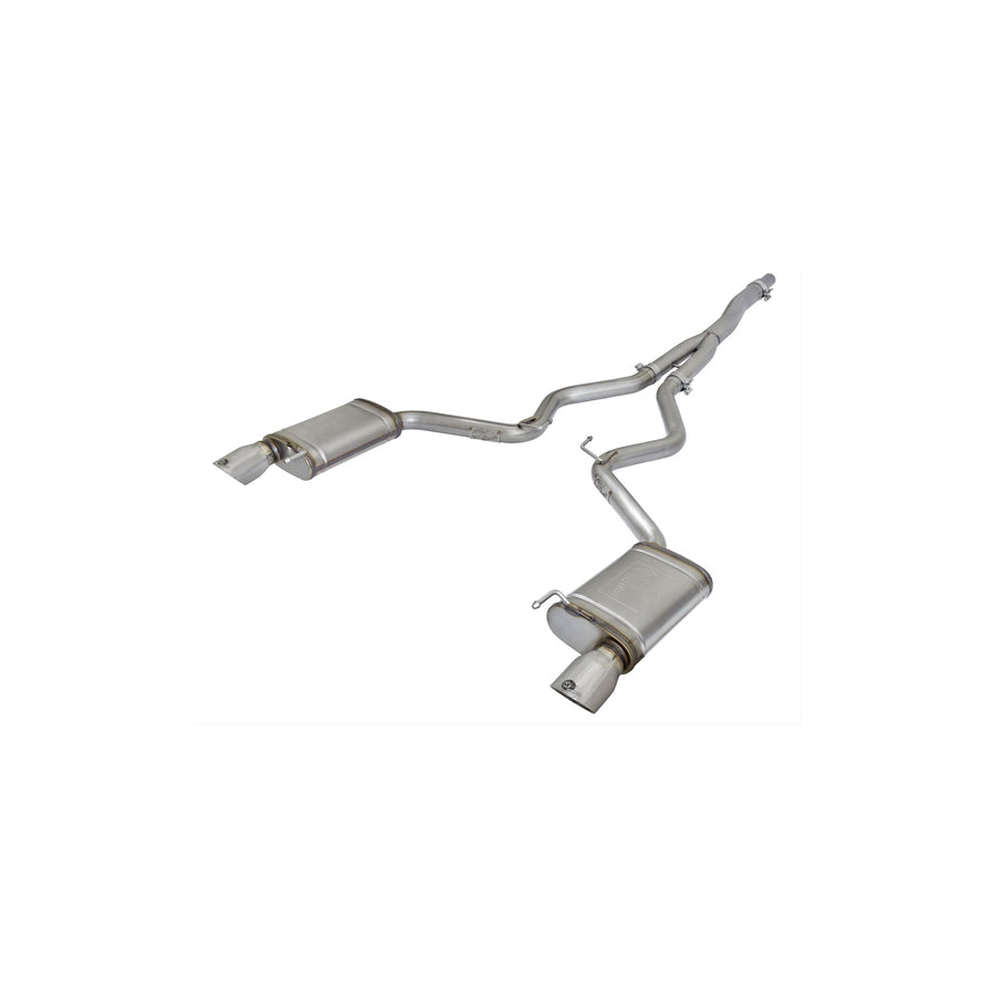  aFe 49-33084-P Cat-Back Exhaust System Ford Mustang 15-21 L4-2.3L (T) EcoBoost  | ML Performance US Car Parts