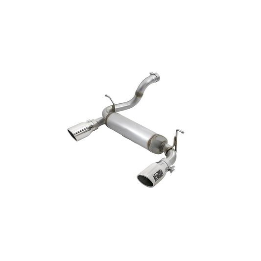  aFe 49-48067-P Axle-Back Exhaust System Jeep Wrangler (JL) 18-21 L4-2.0L (T)/V6-3.6L  | ML Performance US Car Parts