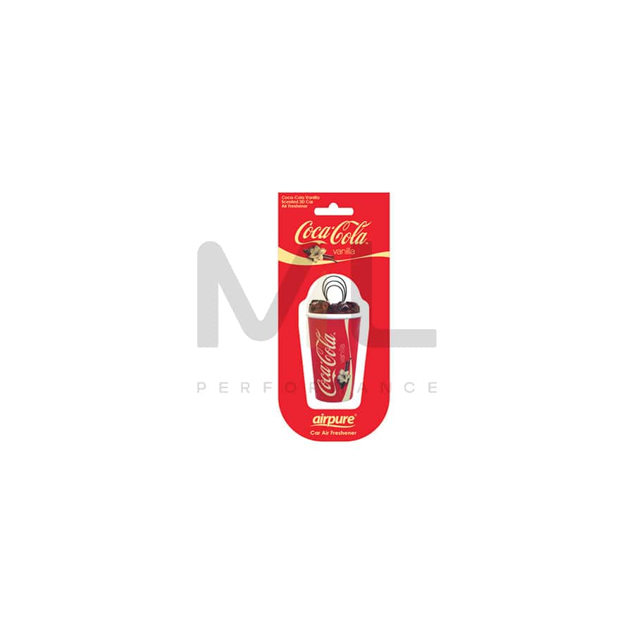 AirPure 3D Vent Coca Cola Car Air Freshener - Coca Cola Vanilla