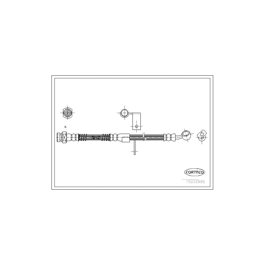 Corteco 19032995 Brake Hose